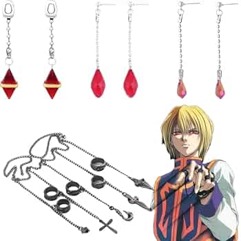 クラピカ コスプレ衣装 M 鎖、イヤリング付き Amazon.co.jp: ハンター×ハンター ピアス 指輪 クラピカ 五指の